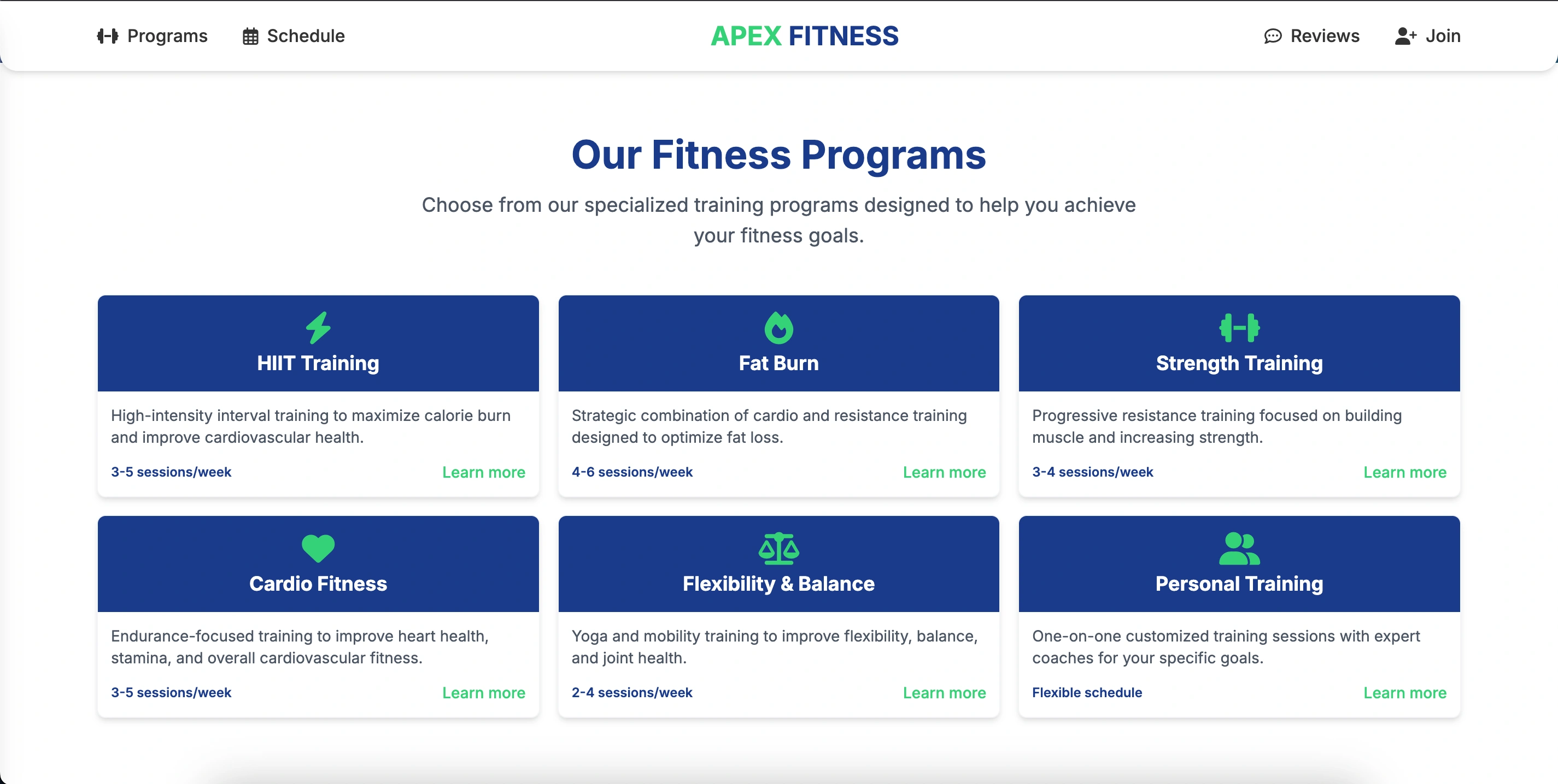 FitTrack - Workout Tracking